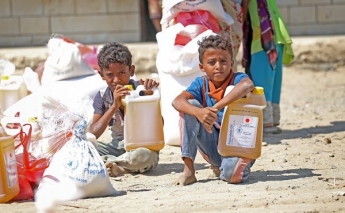An estimated 8.4 million people are  on the verge of hunger in Yemen