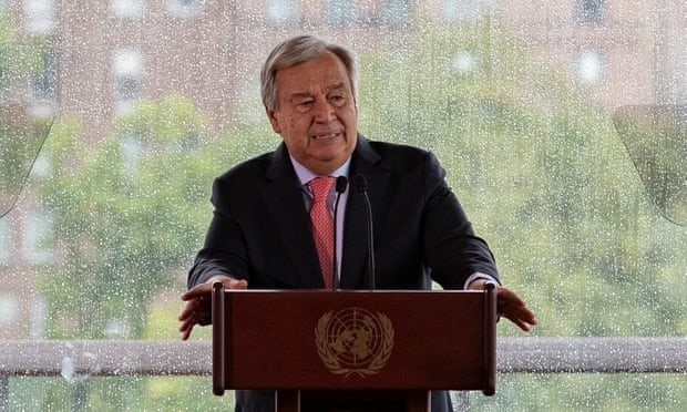 UN chief warns against the perils of continued fossil fuel reliance